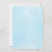 ワイルドワンブルーギンガムサファリ1日 招待状 (裏面)