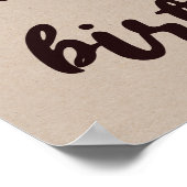 ワイルドワンプレイドベアーバースデーパーティー ポスター (角)