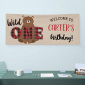 ワイルドワンプレイドベアーバースデーパーティー 横断幕 (トレードショー)