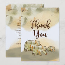 ワイルドワンベアーウッドランド赤ちゃんシャワー