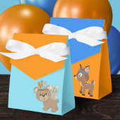 ワイルドワンベアーオレンジ&ブルートリートカフェボックス フェイバーボックス