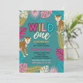 ワイルドワンベビーシャワー招待状 |ワイルドワンシャワー 招待状 (スタンド正面)