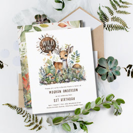 ワイルドワンベビーディアウッドランド動物1歳