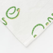 ワイルドワンベビーブランケットヘビデザイン フリースブランケット (角)