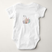 ワイルドワンボホサファリ誕生日服  ベビーボディスーツ (裏面)