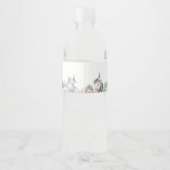 ワイルドワンボホサファリ1st誕生日ボトルラベル ペットボトルラベル (裏面)