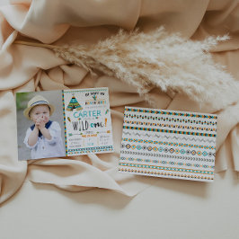 ワイルドワンボホトライバル誕生日招待状 招待状