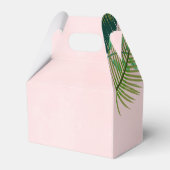 ワイルドワンボホフラミンゴ誕生日パーティーの好意ボックス フェイバーボックス (裏面サイド)