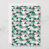 ワイルドワンボホーファースト誕生日招待状 招待状 (裏面)