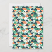 ワイルドワンボホーファースト誕生日招待状 招待状 (裏面)