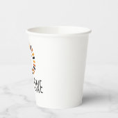 ワイルドワンボホーライオンの最初の誕生日ナプキンス 紙コップ (左)