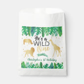 ワイルドワンボーイズファースト誕生日パーティー フェイバーバッグ (正面)