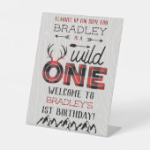 ワイルドワンボーイズ素朴プレイドランバージャック1st誕生日 台座サイン (正面)
