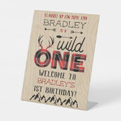ワイルドワンボーイズ素朴プレイドランバージャック1st誕生日 台座サイン (正面)