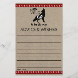 ワイルドワンボーイズ赤ちゃんシャワーアドバイス&ウィッシュ