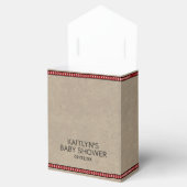 ワイルドワンボーイズ赤ちゃんシャワー フェイバーボックス (オープン)