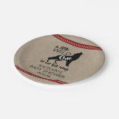 ワイルドワンボーイズ赤ちゃんシャワー ペーパープレート (アングル)