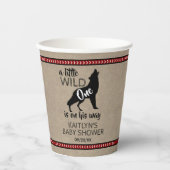 ワイルドワンボーイズ赤ちゃんシャワー 紙コップ (正面)