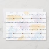 ワイルドワンボーイファースト誕生日招待状 招待状 (裏面)