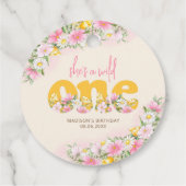 ワイルドワンマスタード&ピンクワイルドフラワー誕生日 フェイバータグ (裏面)