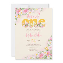 ワイルドワンマスタード&ピンクワイルドフラワー誕生日