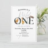 ワイルドワンモンキー、キリン、スロスジャングル招待状 招待状 (スタンド正面)