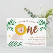 ワイルドワンライオンジャングルサファリ1日 招待状 (スタンド正面)