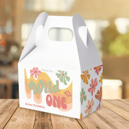 ワイルドワンレトロレインボーデイジー1st誕生日 フェイバーボックス