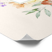 ワイルドワンワイルドフラワーガールバースデーパーティーへようこそ ポスター (角)