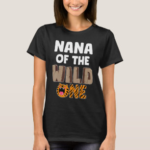 ワイルドワン動物園のナナをテーマにした誕生日パーティー Tシャツ