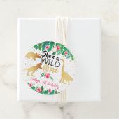 ワイルドワン恐竜ガールズ1st誕生日 フェイバータグ (インサイチュ)