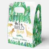 ワイルドワン恐竜ボーイズ1歳の誕生日 フェイバーボックス (オープン)