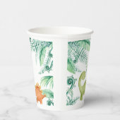 ワイルドワン恐竜1st誕生日紙カップ 紙コップ (右)