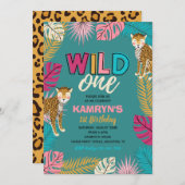 ワイルドワン招待状 |ガールワイルドワン招待状 招待状 (正面/裏面)