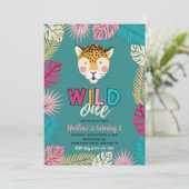 ワイルドワン招待状 | Leopard招待状 招待状 (スタンド正面)