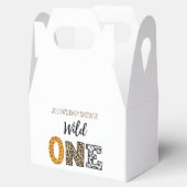 ワイルドワン男の赤ちゃんシャワー フェイバーボックス (オープン)