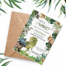 ワイルドワン誕生日ラプターティラノサウルス