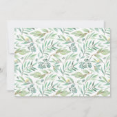 ワイルドワン誕生日招待状と写真 招待状 (裏面)