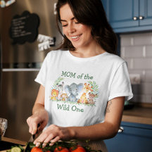 ワイルドワン1歳の誕生日サファリアニマルママ