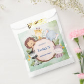 ワイルドワン1歳の誕生日ジャングルサファリバースデーパーティー フェイバーバッグ (封をした状態)