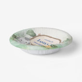 ワイルドワン1歳の誕生日ジャングルサファリバースデーパーティー ペーパーボウル (傾斜あり)