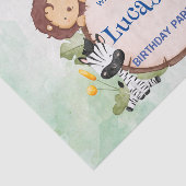 ワイルドワン1歳の誕生日ジャングルサファリバースデーパーティー 薄葉紙 (詳細)