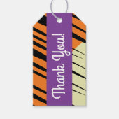 ワイルドワン1歳の誕生日パーティーサファリ ギフトタグ (正面)