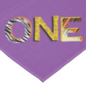 ワイルドワン1歳の誕生日パーティーサファリ テーブルクロス (アングル)