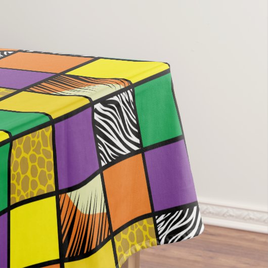 ワイルドワン1歳の誕生日パーティーサファリ テーブルクロス (インサイチュ)