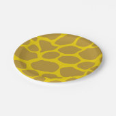 ワイルドワン1歳の誕生日パーティーサファリ ペーパープレート (アングル)