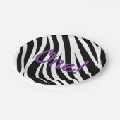 ワイルドワン1歳の誕生日パーティーサファリ ペーパープレート (アングル)