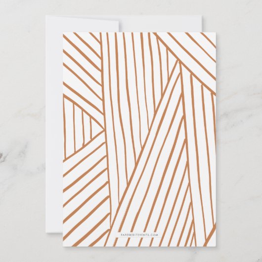 ワイルドワン1歳の誕生日招待状 招待状 (裏面)