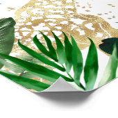 ワイルドワン1stジャングルサファリ誕生日へようこそ ポスター (角)