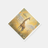 ワイルドワン1st誕生日パーティー スタンダードカクテルナプキン (角)